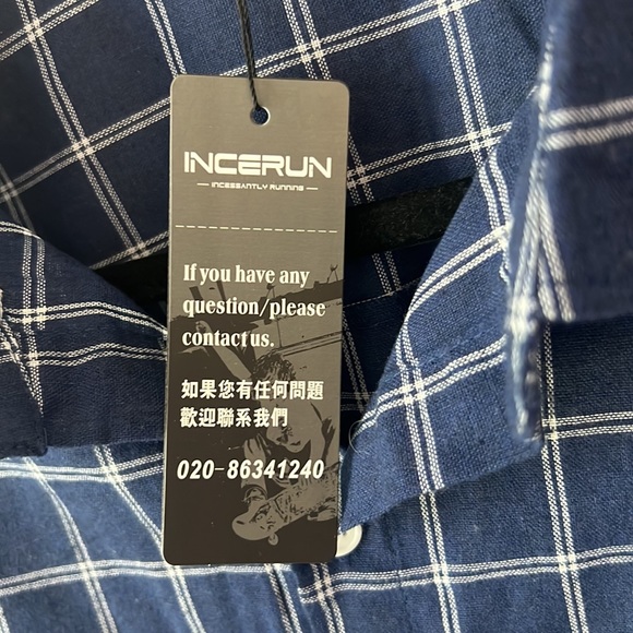 NWT - Men’s Button Down Shirt - Size 4XL - Picture 7 of 8